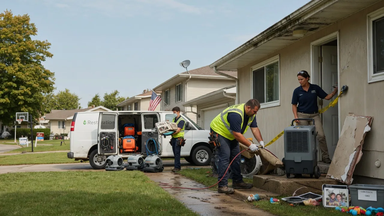 Water Damage Restoration in North Smithfield, RI near me